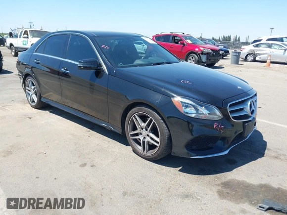 2014 Mercedes-Benz E 350 Sport with VIN WDDHF5KB1EB003746, listed as a IAAI auction lot 42206697 with 96,610 mi miles and . Bid and sale history available at DreamBid. Image 1.