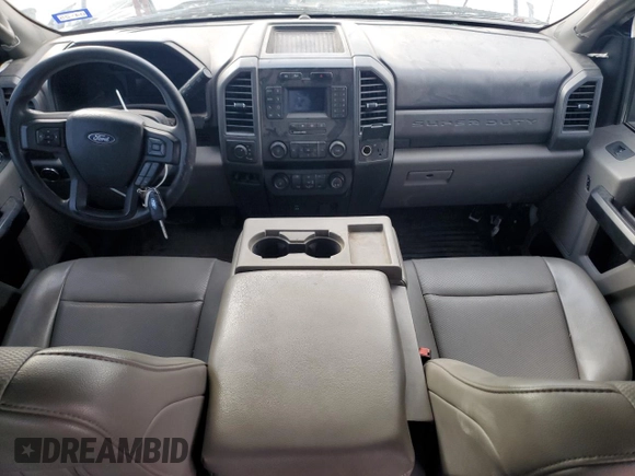 2021 Ford Super Duty F-250 SRW XL with VIN 1FT7W2BT1MED13521, listed as a Copart auction lot 42640905 with 0 mi miles and Salvage Title. Bid and sale history available at carsss.com. Image 8.