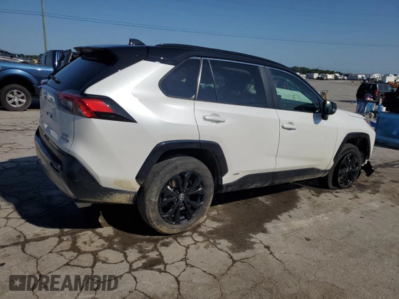 2024 Toyota RAV4 Hybrid XSE с VIN 2T3E6RFV2RW061726, выставлен на аукционе Copart как лот 62136645 с пробегом 22 680 миль миль и Списание • Salvage title. История ставок и продаж доступна на DreamBid. Изображение 3.