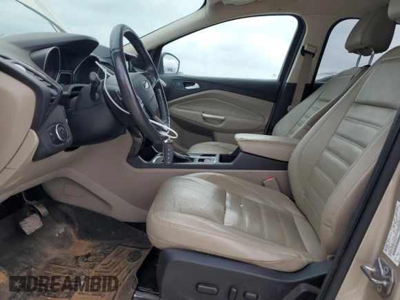 2017 Ford Escape Titanium with VIN 1FMCU0J95HUD40629, listed as a Copart auction lot 54982545 with 206,891 mi miles and Clean Title. Bid and sale history available at DreamBid. Image 7.