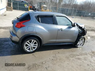 2014 Nissan Juke SL with VIN JN8AF5MV6ET484093, listed as a Copart auction lot 49223005 with Not Provided miles and Salvage Title. Bid and sale history available at DreamBid. Image 3.