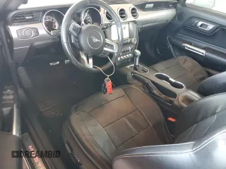 2018 Ford Mustang EcoBoost Premium with VIN 1FATP8UH9J5129484, listed as a Copart auction lot 71384364 with 100,685 mi miles and Salvage title. Bid and sale history available at DreamBid. Image 8.