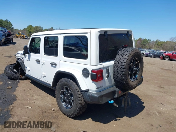 2023 Jeep Wrangler Rubicon with VIN 1C4JJXR68PW584303, listed as a IAAI auction lot 42049098 with 29,565 mi miles and . Bid and sale history available at DreamBid. Image 3.