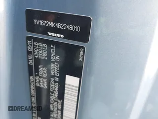 2011 Volvo C30 z VIN YV1672MK4B2248010, wystawiony jako IAAI lot #42081566 z przebiegiem 120 260 mil mil oraz . Historia ofert i sprzedaży dostępna na DreamBid. Obrazek 9.
