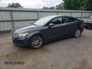 2020 Ford Fusion SE with VIN 3FA6P0HD2LR143538, listed as a Copart auction lot 56977285 with 96,201 mi miles and Clean title. Bid and sale history available at DreamBid. Image 1.