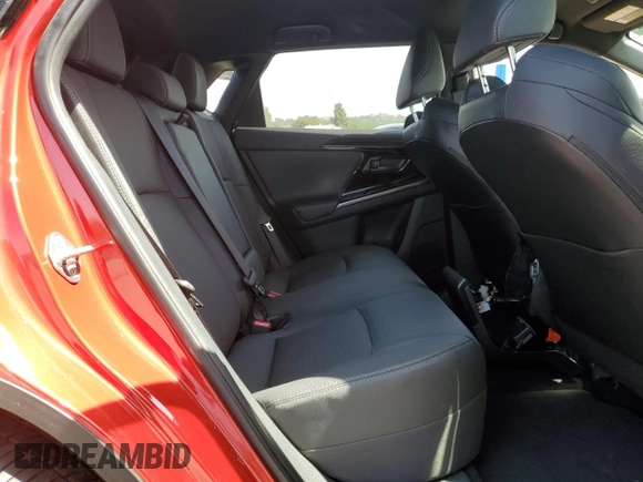 2023 Toyota bZ4X XLE with VIN JTMABABA6PA029338, listed as a Copart auction lot 53708195 with 5,743 mi miles and Salvage Title. Bid and sale history available at DreamBid. Image 11.