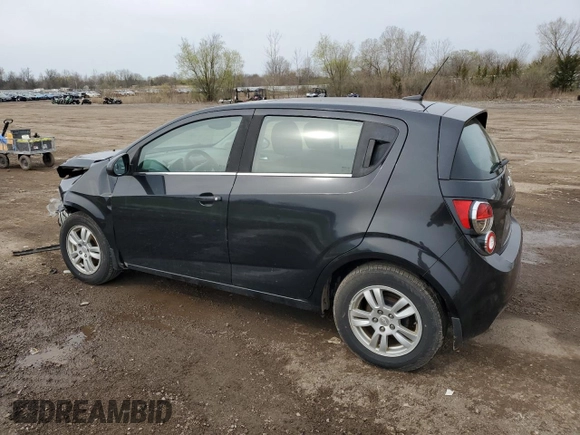 2014 Chevrolet Sonic LT with VIN 1G1JC6SB1E4241720, listed as a Copart auction lot 53123875 with 172,456 mi miles and Salvage Title. Bid and sale history available at carsss.com. Image 2.