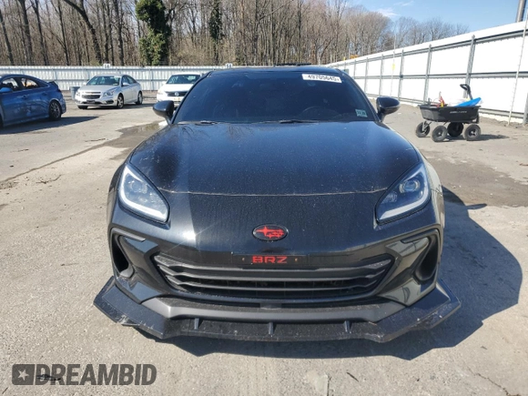 2023 Subaru BRZ Limited with VIN JF1ZDBE19P9706887, listed as a Copart auction lot 49705645 with Not Provided miles and Salvage Title. Bid and sale history available at DreamBid. Image 5.
