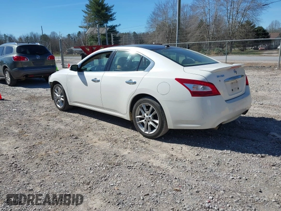 2009 Nissan Maxima SV with VIN 1N4AA51E79C853473, listed as a IAAI auction lot 41673591 with 93,484 mi miles and . Bid and sale history available at DreamBid. Image 3.