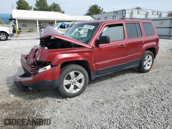 2015 Jeep Patriot Latitude z VIN 1C4NJRFB8FD207205, wystawiony jako Copart lot #58723655 z przebiegiem 181 649 mil mil oraz Szkoda całkowita • Salvage title. Historia ofert i sprzedaży dostępna na DreamBid. Obrazek 1.
