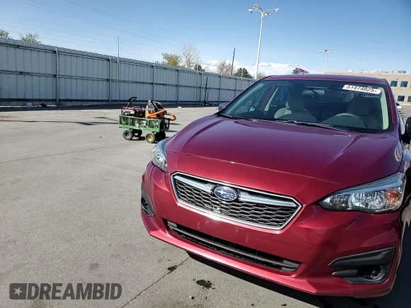 2018 Subaru Impreza with VIN 4S3GKAA63J3605003, listed as a Copart auction lot 51474825 with 59,232 mi miles and Salvage title. Bid and sale history available at DreamBid. Image 13.