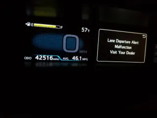 2019 Toyota Prius LE with VIN JTDL9RFU5K3010784, listed as a Copart auction lot 48804235 with 42,516 mi miles and Salvage Title. Bid and sale history available at carsss.com. Image 9.