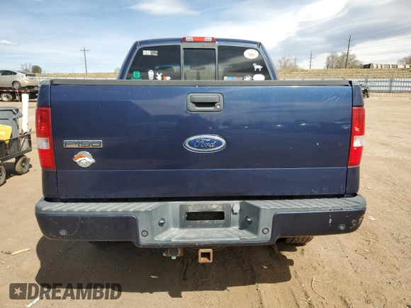 2004 Ford F-150 XLT with VIN 1FTPW14554KB86606, listed as a Copart auction lot 50894475 with 161,366 mi miles and Salvage Title. Bid and sale history available at carsss.com. Image 6.