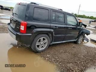 2007 Jeep Patriot Limited with VIN 1J8FT48W97D347601, listed as a Copart auction lot 58531825 with 141,053 mi miles and Salvage title. Bid and sale history available at DreamBid. Image 3.