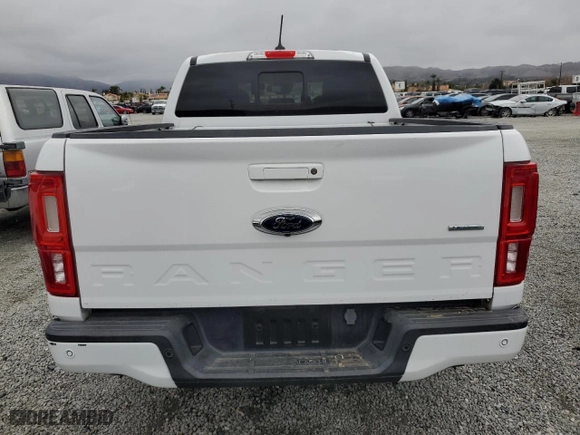 2020 Ford Ranger XL with VIN 1FTER4EH6LLA30222, listed as a Copart auction lot 44763165 with 55,345 mi miles and Salvage Title. Bid and sale history available at carsss.com. Image 6.