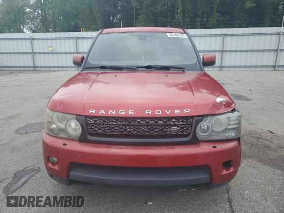 2013 Land Rover Range Rover Sport HSE Lux with VIN SALSK2D40DA778271, listed as a Copart auction lot 58244145 with 143,245 mi miles and Salvage title. Bid and sale history available at DreamBid. Image 5.
