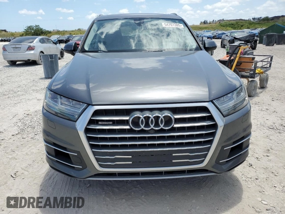 2019 Audi Q7 Premium Plus z VIN WA1LAAF76KD044806, wystawiony jako Copart lot #54761385 z przebiegiem 131 613 mil mil oraz Czysty tytuł • Clean title. Historia ofert i sprzedaży dostępna na DreamBid. Obrazek 5.