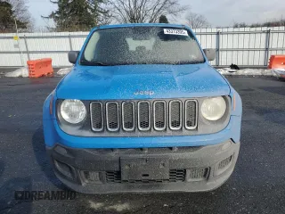 2015 Jeep Renegade Sport with VIN ZACCJBAT5FPB25299, listed as a Copart auction lot 43373395 with 54,867 mi miles and Salvage Title. Bid and sale history available at DreamBid. Image 5.