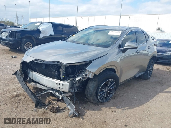 2024 Lexus NX with VIN 2T2GGCEZXRC038367, listed as a IAAI auction lot 41492159 with 34,753 mi miles. Bid and sale history available at carsss.com. Image 19.