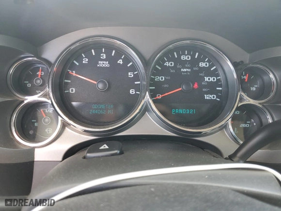 2008 Chevrolet Silverado 1500 LT w/2LT with VIN 1GCEC19J98Z295928, listed as a Copart auction lot 71609814 with 244,062 mi miles and Salvage Title. Bid and sale history available at carsss.com. Image 9.