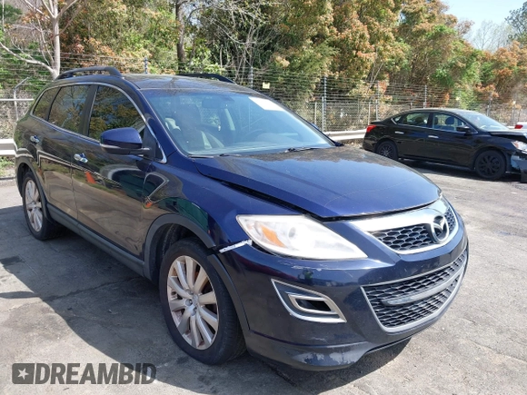 2010 Mazda CX-9 Touring with VIN JM3TB2MA0A0209012, listed as a IAAI auction lot 41941785 with 288,802 mi miles and . Bid and sale history available at carsss.com. Image 1.