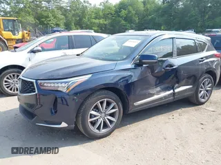 2022 Acura RDX Technology with VIN 5J8TC2H55NL010661, listed as a IAAI auction lot 42418413 with 26,609 mi miles and . Bid and sale history available at DreamBid. Image 16.