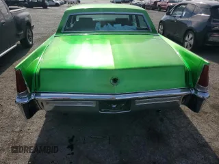 1969 Cadillac Brougham z VIN P9173311, wystawiony jako Copart lot #77826624 z przebiegiem 32 340 mil mil oraz Szkody całkowita. Historia ofert i sprzedaży dostępna na DreamBid. Obrazek 6.