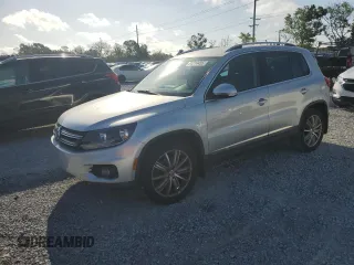 2012 Volkswagen Tiguan SE with VIN WVGAV7AX9CW607599, listed as a Copart auction lot 51214455 with 131,109 mi miles and Salvage Title. Bid and sale history available at DreamBid. Image 1.