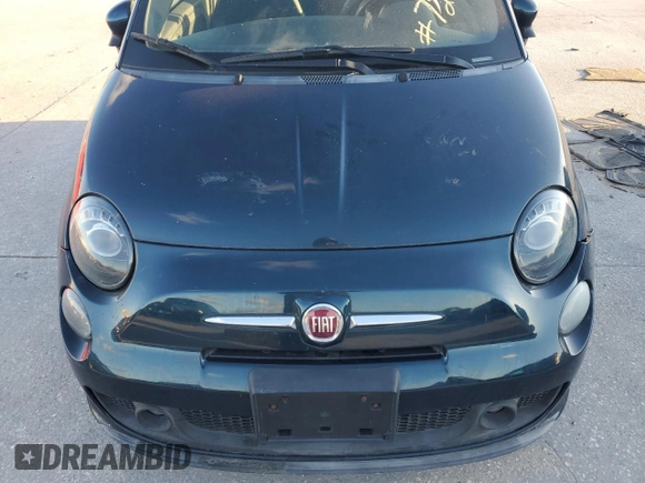 2013 FIAT 500 Turbo with VIN 3C3CFFHH5DT607243, listed as a Copart auction lot 84547324 with 0 mi miles and Salvage Title. Bid and sale history available at carsss.com. Image 11.