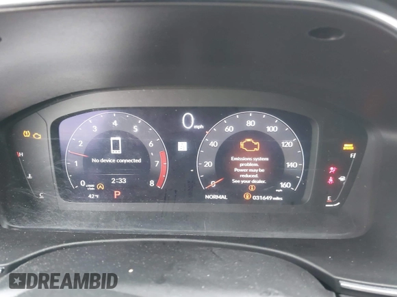 2023 Acura Integra Technology with VIN 19UDE4H68PA006296, listed as a IAAI auction lot 41526119 with 31,649 mi miles and . Bid and sale history available at DreamBid. Image 7.