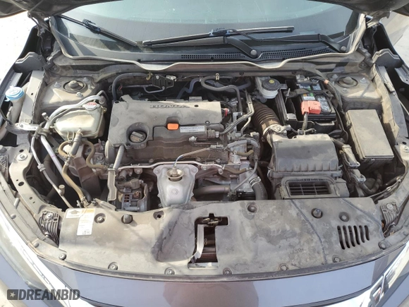 2018 Honda Civic Sedan EX with VIN 2HGFC2F74JH539205, listed as a Copart auction lot 50910385 with 100,304 mi miles and Salvage Title. Bid and sale history available at carsss.com. Image 11.