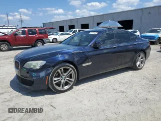 2013 BMW 7 Series 740i с VIN WBAYA6C58DD143669, выставлен на аукционе Copart как лот 56304195 с пробегом 130 436 миль миль и На запчасти • Non repairable. История ставок и продаж доступна на DreamBid. Изображение 1.