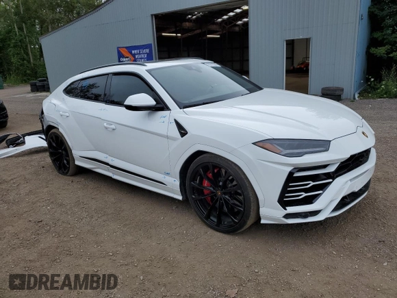 2022 Lamborghini Urus z VIN ZPBCA1ZL8NLA19732, wystawiony jako Copart lot #65918344 z przebiegiem 22 122 mil mil oraz Szkody całkowita. Historia ofert i sprzedaży dostępna na DreamBid. Obrazek 4.