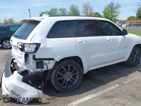 2021 Jeep Grand Cherokee Overland with VIN 1C4RJFCG6MC592296, listed as a IAAI auction lot 42170899 with 56,553 mi miles and . Bid and sale history available at DreamBid. Image 18.