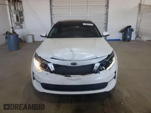 2016 Kia Optima EX with VIN 5XXGU4L38GG108407, listed as a Copart auction lot 51946745 with 217,716 mi miles and Salvage Title. Bid and sale history available at carsss.com. Image 5.