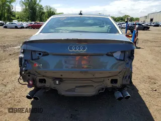 2018 Audi S4 Premium Plus with VIN WAUB4AF45JA100763, listed as a Copart auction lot 57312904 with 91,328 mi miles. Bid and sale history available at carsss.com. Image 6.