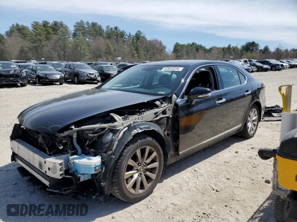 2012 Lexus LS 460 with VIN JTHCL5EF0C5015098, listed as a Copart auction lot 52645535 with 156,900 mi miles and Clean title. Bid and sale history available at DreamBid. Image 1.