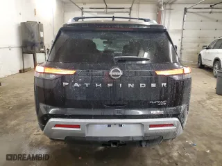 2022 Nissan Pathfinder Platinum with VIN 5N1DR3DK5NC270525, listed as a Copart auction lot 45539095 with 36,647 mi miles and Salvage Title. Bid and sale history available at carsss.com. Image 6.