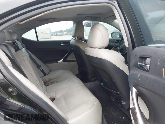 2009 Lexus IS 350 with VIN JTHBE262X92016415, listed as a IAAI auction lot 42782896 with 203,613 mi miles and . Bid and sale history available at DreamBid. Image 8.