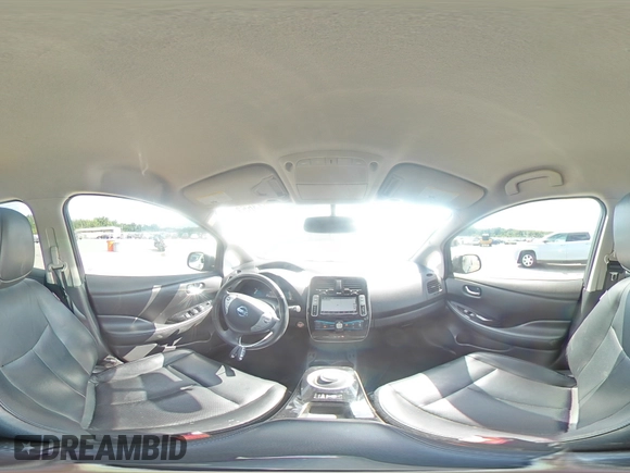 2017 Nissan LEAF SV with VIN 1N4BZ0CP1HC302162, listed as a Copart auction lot 62365315 with 60,281 mi miles and Salvage title. Bid and sale history available at DreamBid. Image 15.
