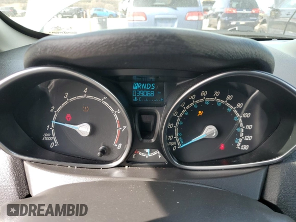 2017 Ford Fiesta SE with VIN 3FADP4BJXHM137312, listed as a Copart auction lot 53076325 with 39,068 mi miles and Salvage Title. Bid and sale history available at DreamBid. Image 9.