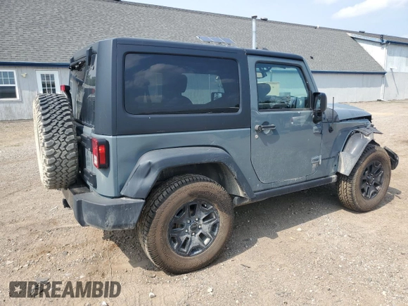 2015 Jeep Wrangler Willys Wheeler z VIN 1C4AJWAG2FL647913, wystawiony jako Copart lot #63986705 z przebiegiem 111 426 mil mil oraz Czysty tytuł • Clean title. Historia ofert i sprzedaży dostępna na DreamBid. Obrazek 3.