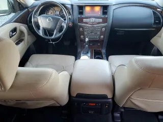 2017 Nissan Armada Platinum with VIN JN8AY2NF0H9301157, listed as a Copart auction lot 49132395 with 161,269 mi miles and Clean Title. Bid and sale history available at carsss.com. Image 8.