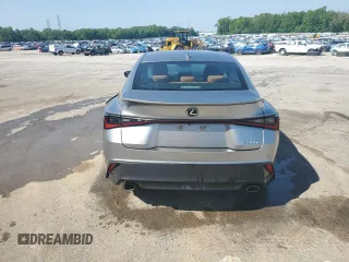 2022 Lexus IS with VIN JTHCA1D24N5122168, listed as a Copart auction lot 54872845 with 26,083 mi miles and Salvage Title. Bid and sale history available at carsss.com. Image 6.