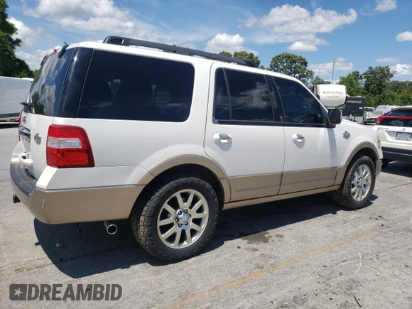 2012 Ford Expedition XLT with VIN 1FMJU1J55CEF38866, listed as a Copart auction lot 61873245 with 193,746 mi miles and Salvage title. Bid and sale history available at DreamBid. Image 3.