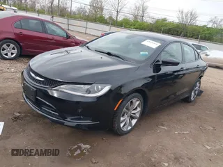 2015 Chrysler 200 S with VIN 1C3CCCBG9FN518690, listed as a IAAI auction lot 42026576 with 45,971 mi miles. Bid and sale history available at carsss.com. Image 17.