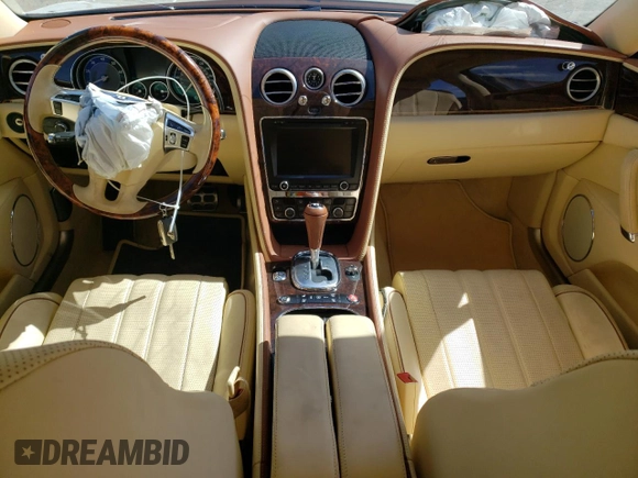 2014 Bentley Flying Spur z VIN SCBEC9ZAXEC095785, wystawiony jako Copart lot #46089425 z przebiegiem 23 435 mil mil oraz Szkody całkowita. Historia ofert i sprzedaży dostępna na DreamBid. Obrazek 8.