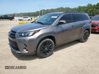 2019 Toyota Highlander SE с VIN 5TDKZRFH9KS325584, выставлен на аукционе Copart как лот 66988915 с пробегом 83 348 миль миль и Списание • Salvage title. История ставок и продаж доступна на DreamBid. Изображение 1.