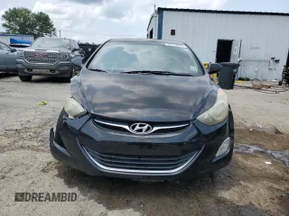 2013 Hyundai Elantra GLS with VIN KMHDH4AE5DU753769, listed as a Copart auction lot 58763055 with 108,331 mi miles and Salvage title. Bid and sale history available at DreamBid. Image 5.