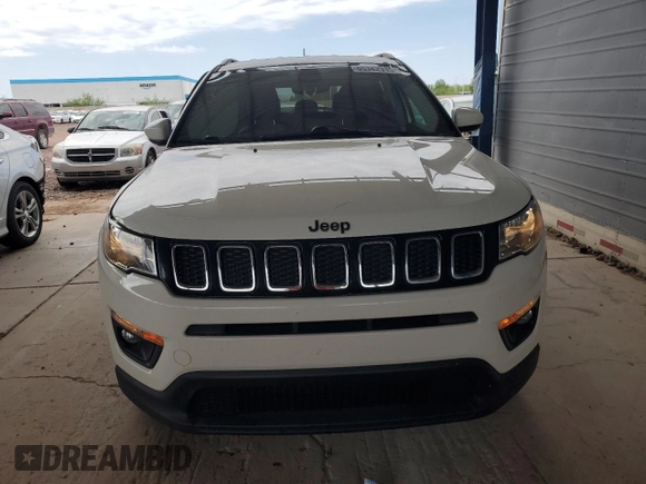 2019 Jeep Compass Latitude with VIN 3C4NJCBB3KT726119, listed as a Copart auction lot 65382915 with 132,313 mi miles and Salvage title. Bid and sale history available at DreamBid. Image 5.